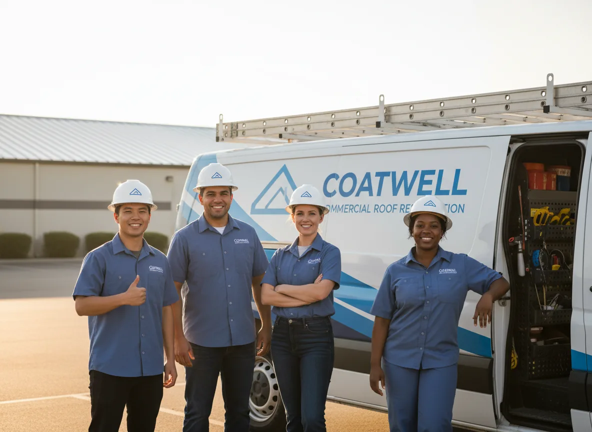 Commercial roof coating company in Eleroy, IL